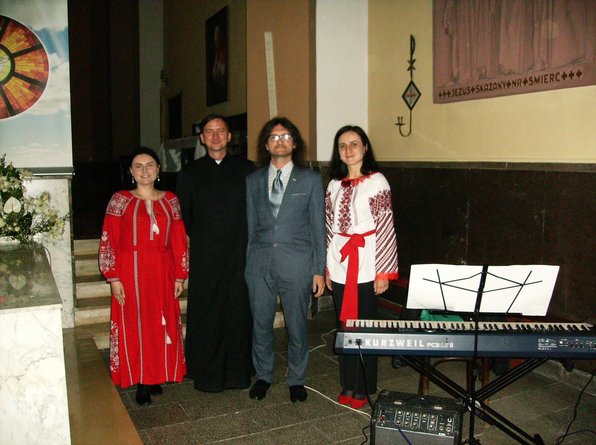 Sunday liturgy in Chorzów